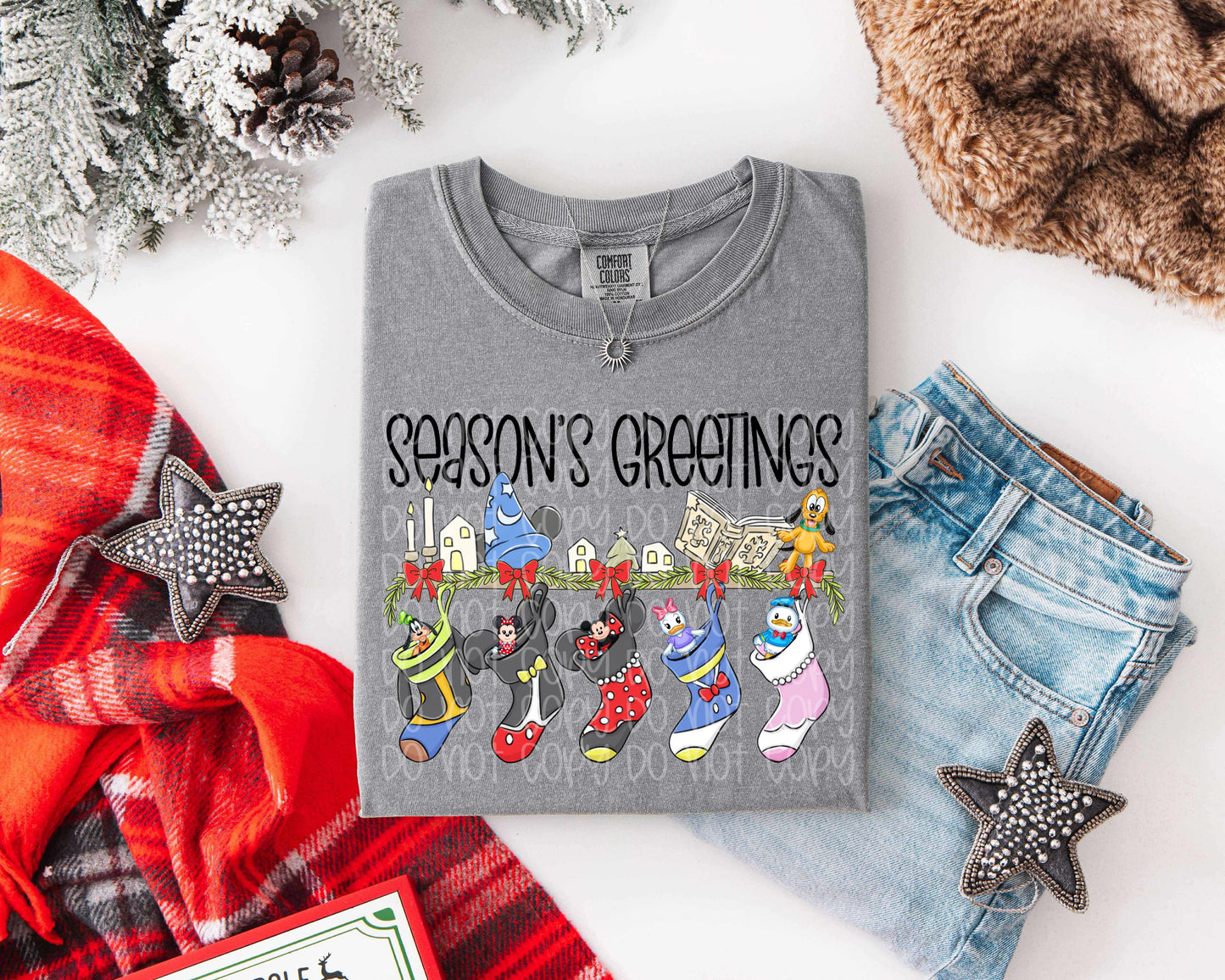 Season’s Greetings DTF Print