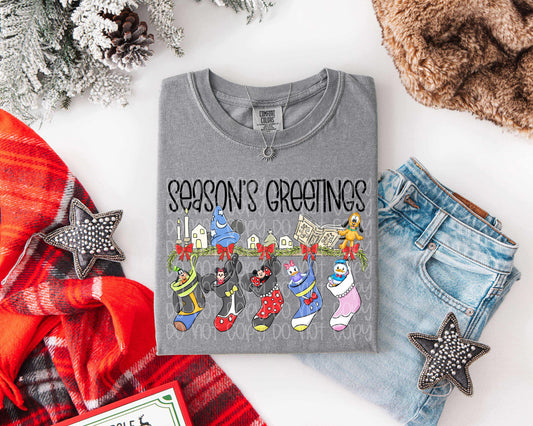 Season’s Greetings DTF Print