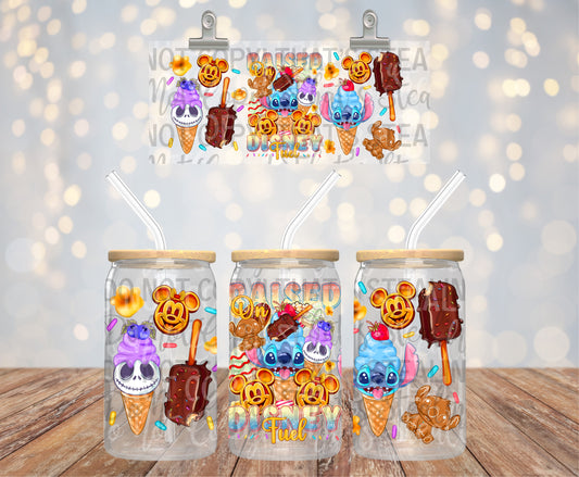 Raised On Magical Land Fuel 16 oz Glass Wraps