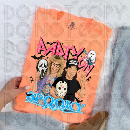 Party On Spooky Season DTF Prints