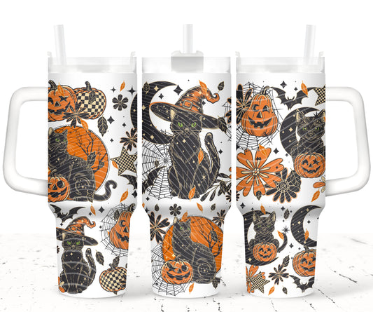 Black Cat Apothecary 40 oz Tumbler Print