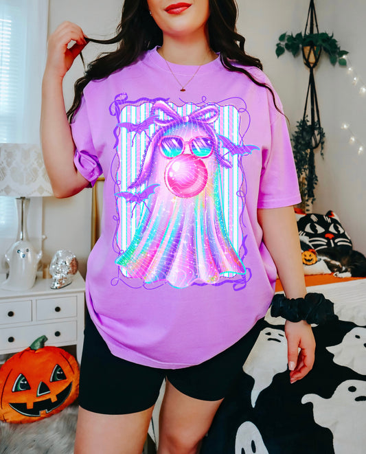 Colorful Ghost DTF Prints