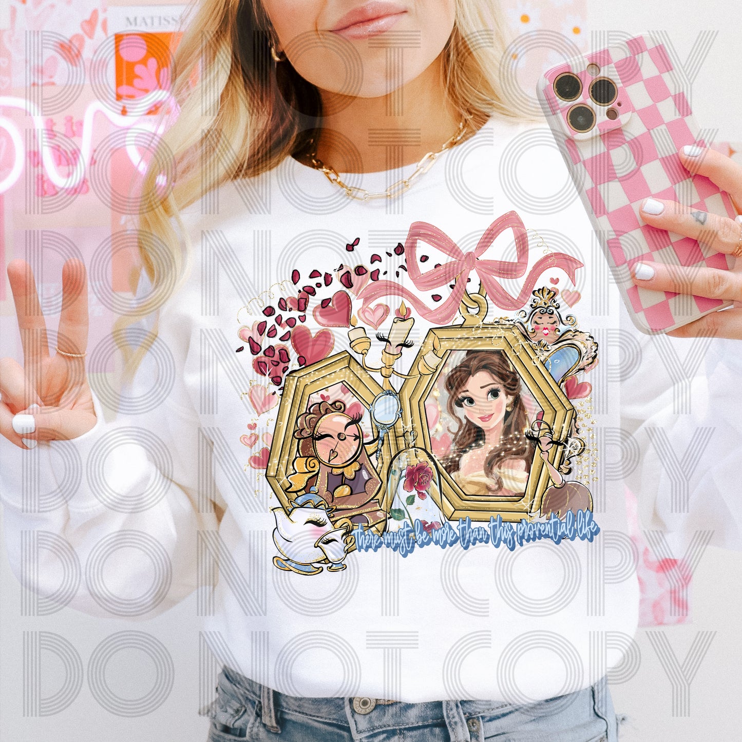 There Must Be More Than This Provential Life DTF Print