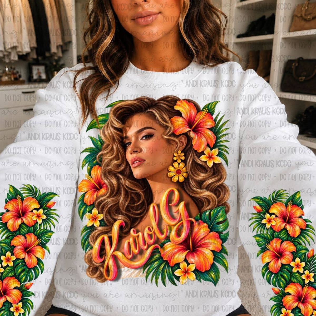 Karol G DTF Print