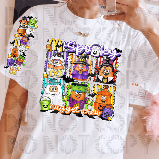 McSpooky Nugget Crew DTF Prints