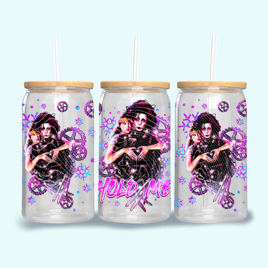 Burton Scissorhands 16 oz Glass Wraps