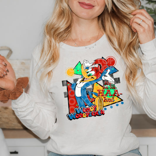 Throwback Woody DTF Print