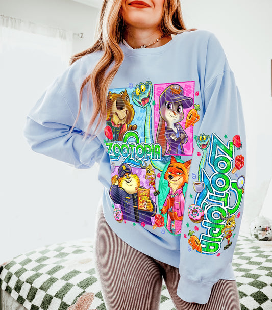 Zootopia (Double Sleeve) DTF Print