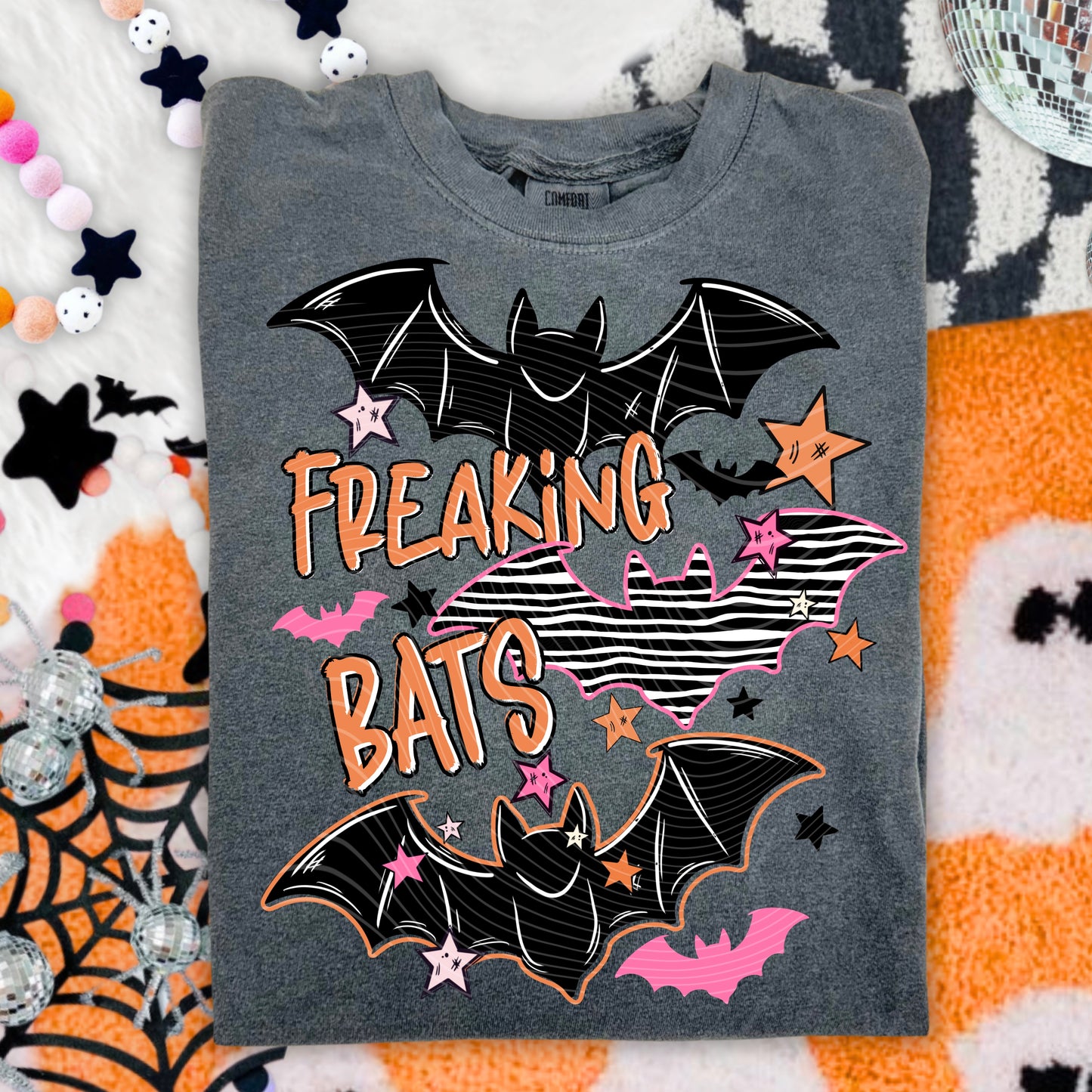 Freaking Bats DTF Print