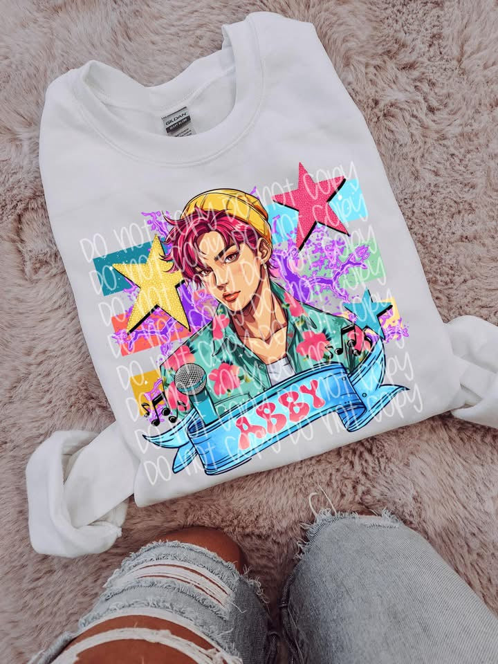 K-pop Abby DTF Prints
