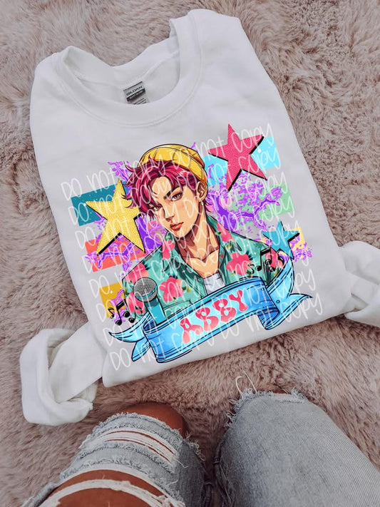 K-pop Abby DTF Prints