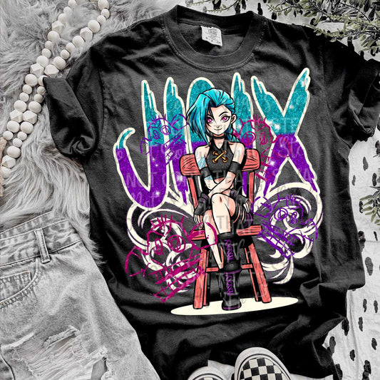 Jinx DTF Print