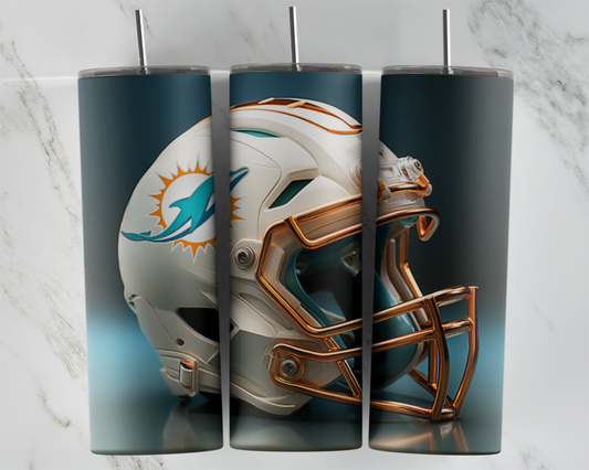 Dolphins Helmet Closeup Football Sports