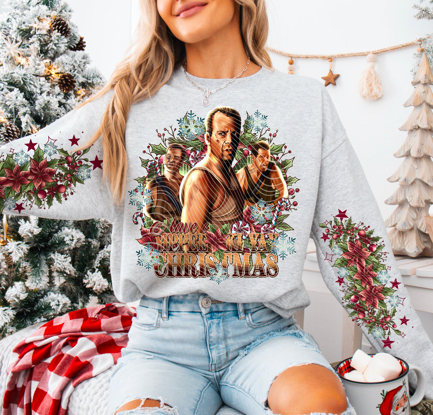 Die Hard Christmas DTF Print