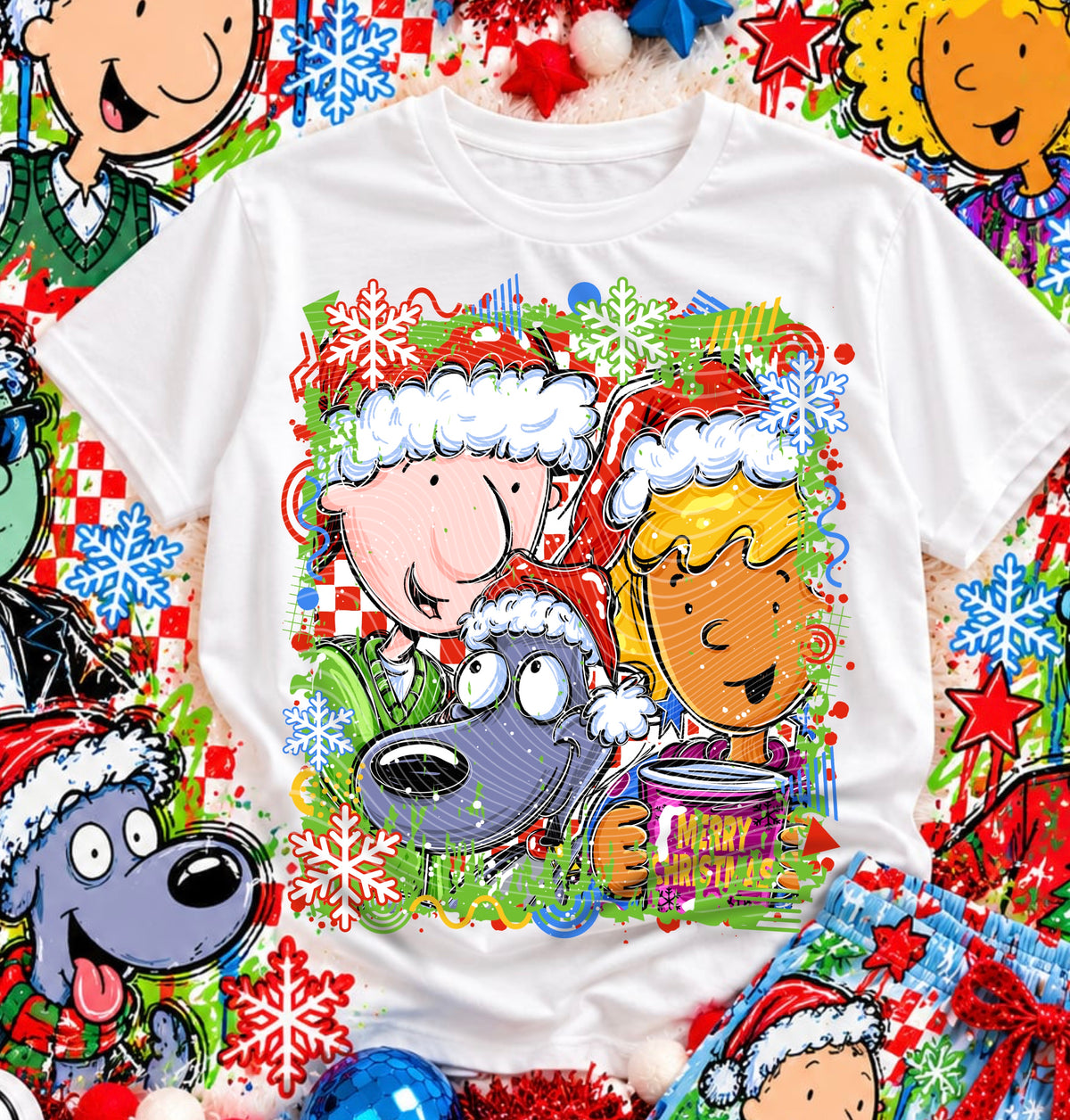 Doug 90’s Christmas DTF Print
