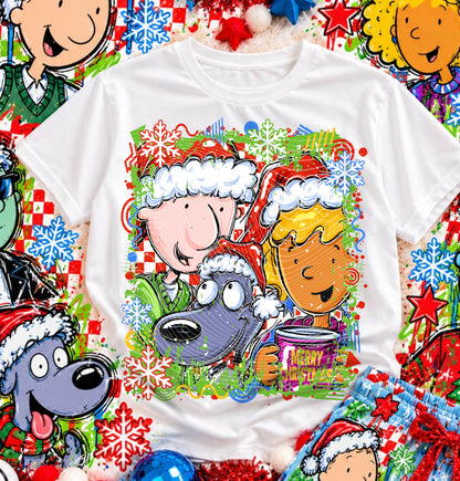 Doug 90’s Christmas DTF Print