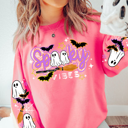 Spooky Vibes Cursive DTF Print