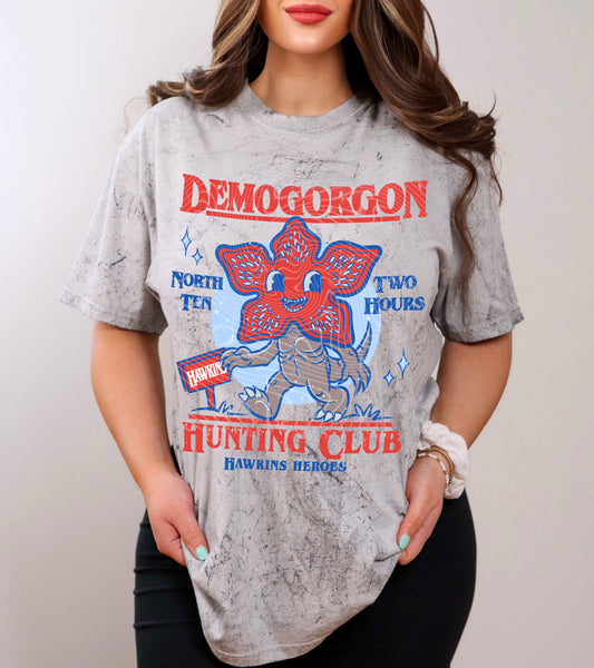 Demogorgan Hunting Club DTF Print