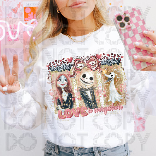 Love Is Everywhere Valentine DTF Prints