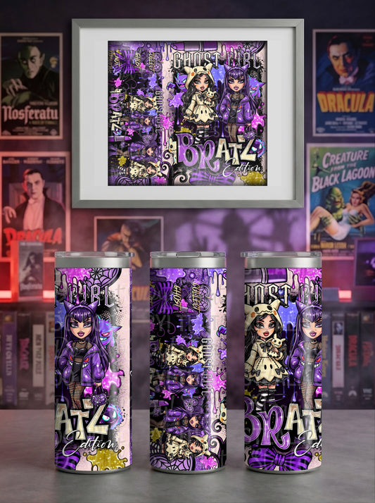 Ghost Girl Bratz Tumbler Wrap