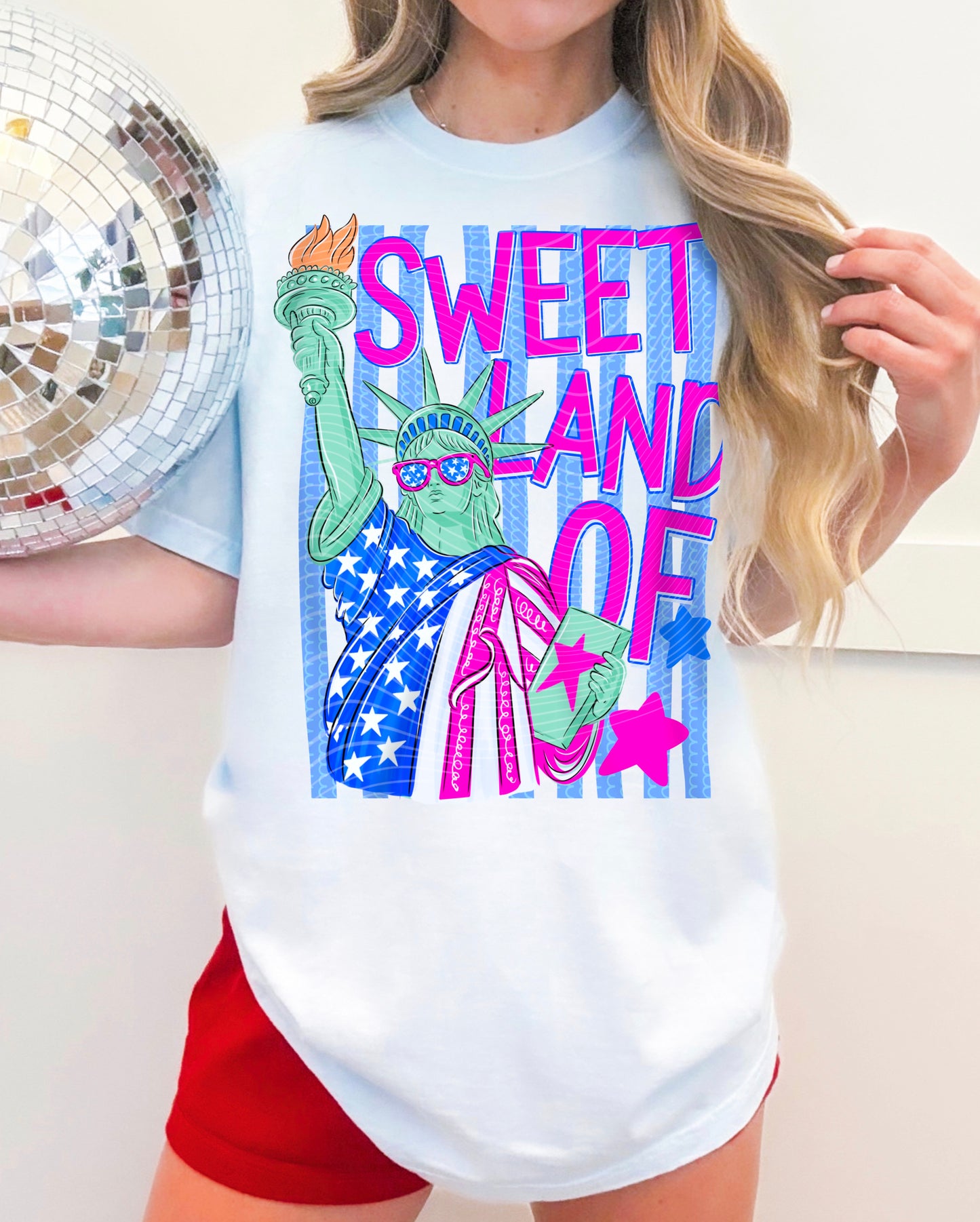 Sweet Land Of Liberty DTF Print
