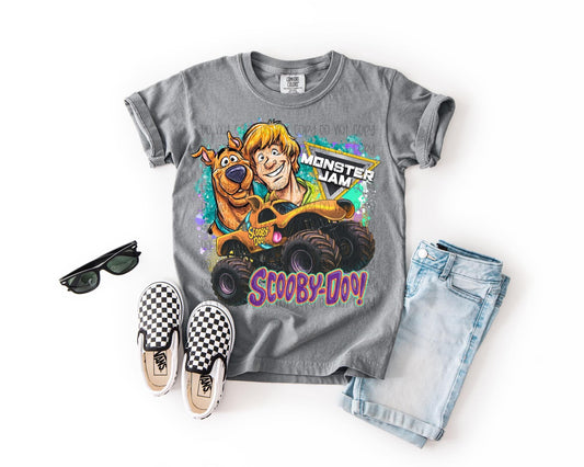 Scooby Monster Jam DTF Prints