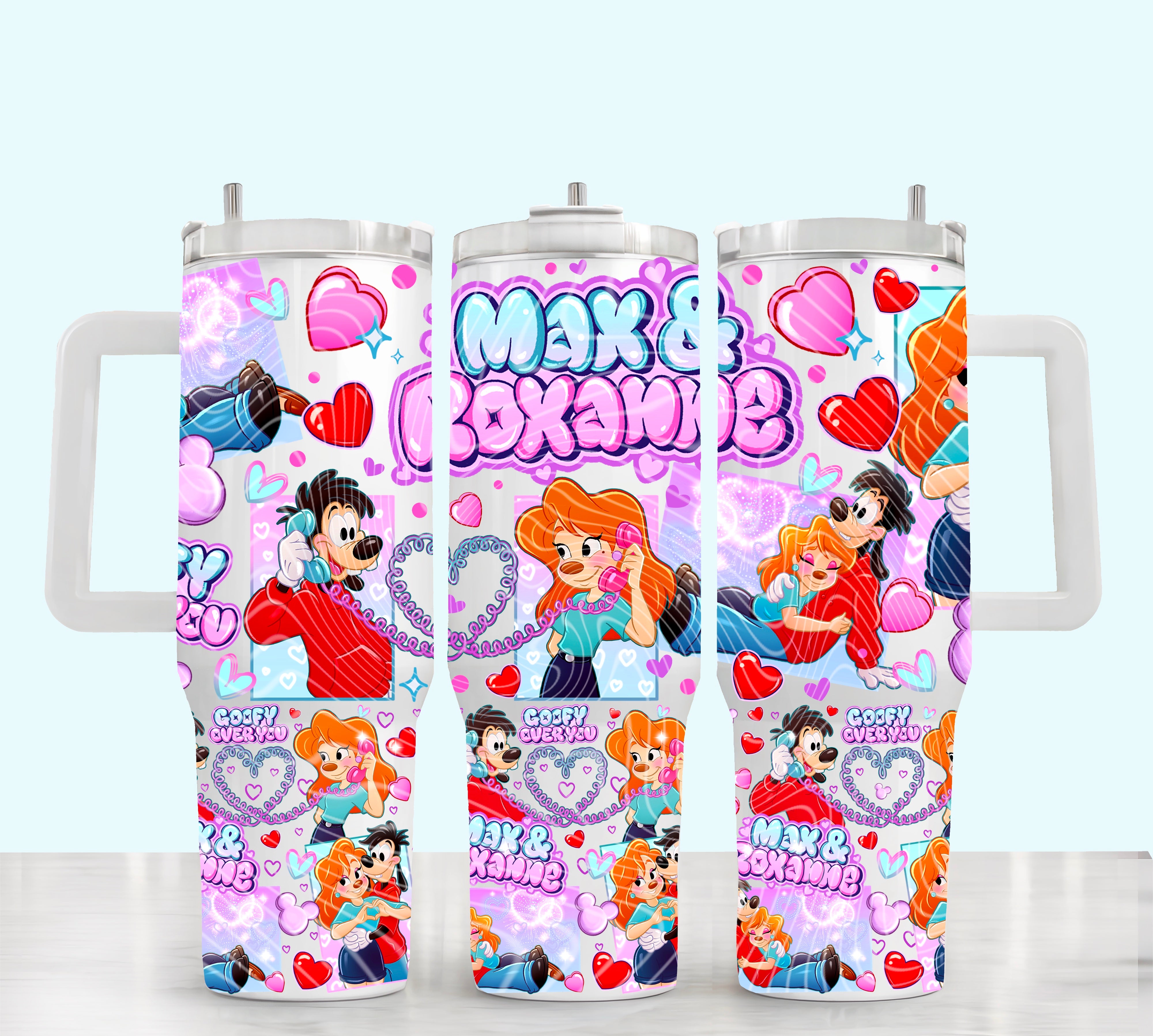 ②ハンドメイドmama Max & Roxanne 40 oz Tumbler Print – Mama Lynn's Creations