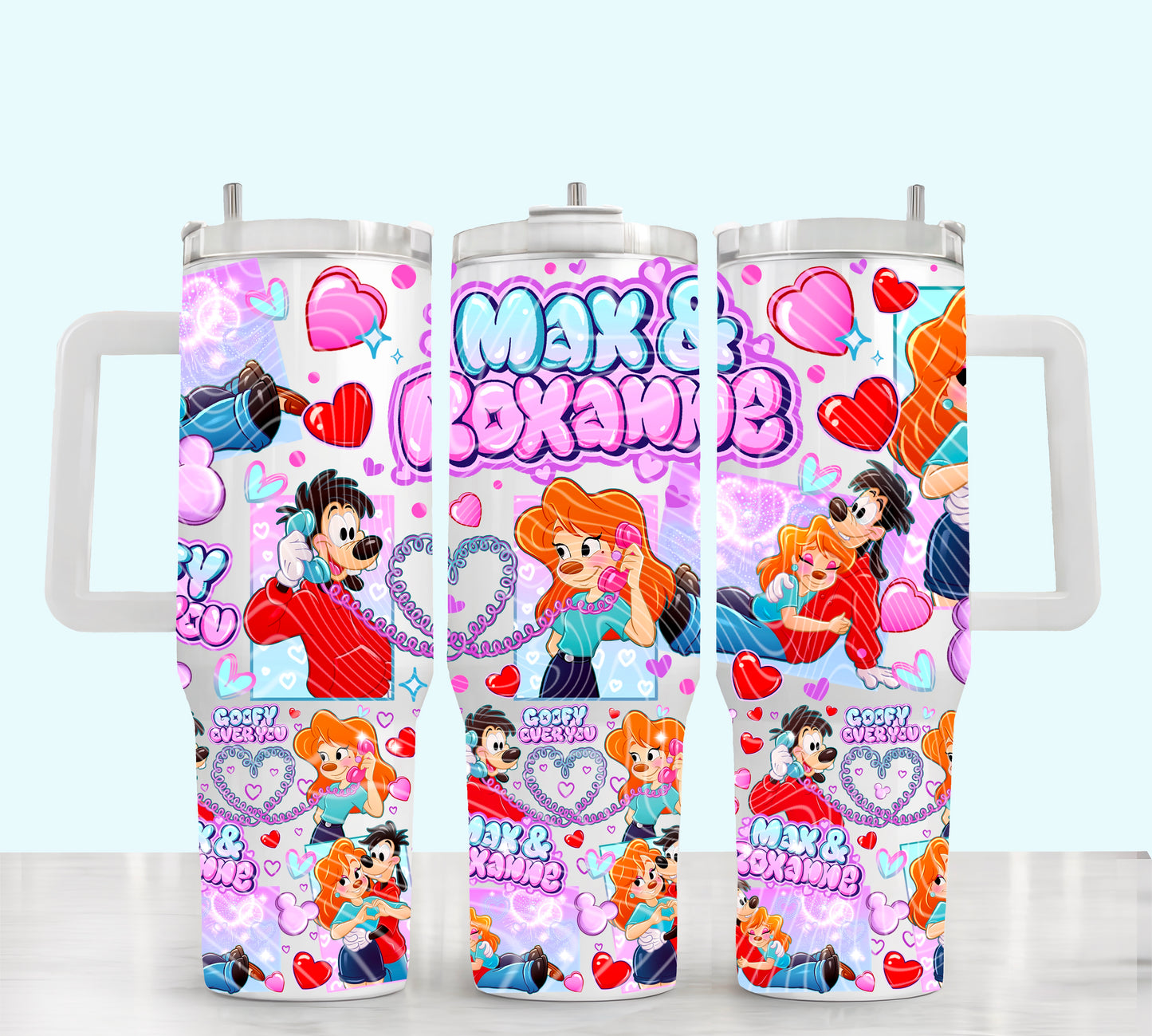 Max & Roxanne 40 oz Tumbler Print