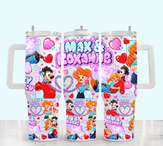 Max & Roxanne 40 oz Tumbler Print