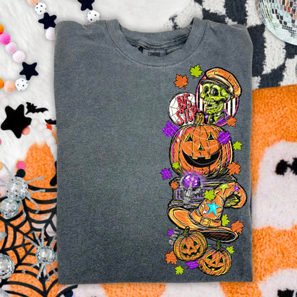 Halloween Town Bus Stop DTF Print