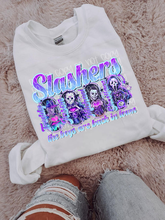 Slashers Boys Back In Town DTF Prints