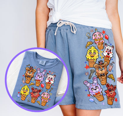 FNAF Ice Cream DTF Print
