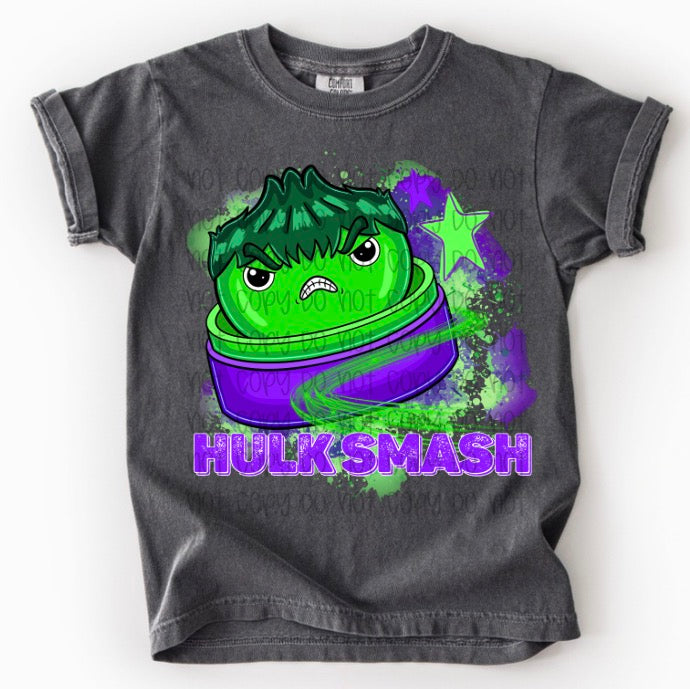Hulk Smash Dumplings DTF Print
