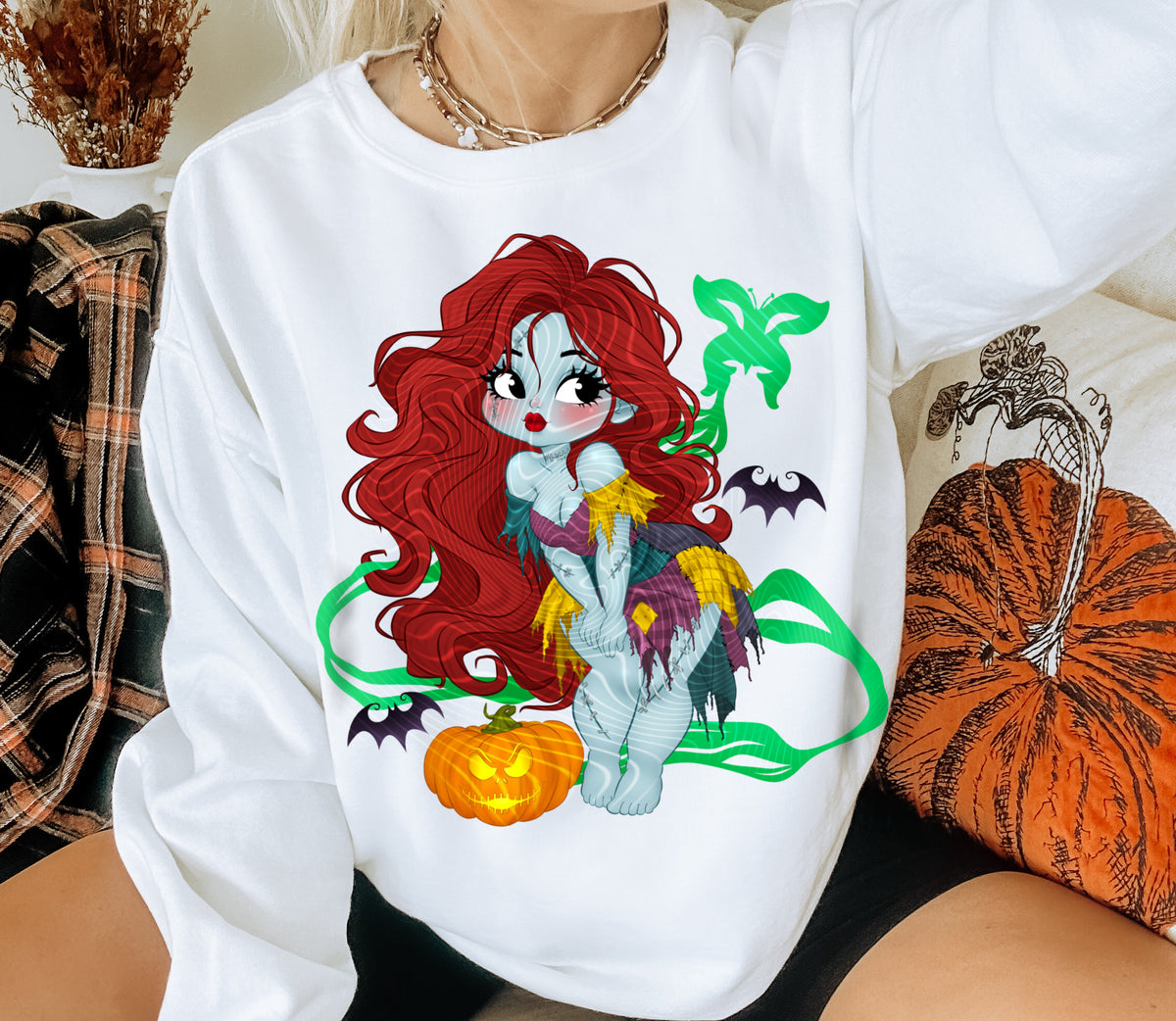 Sally With Vines (Style 1) DTF Print