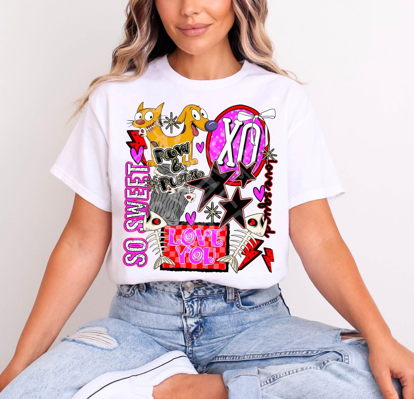 Paw & Purr LoveSquad DTF Prints