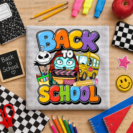 Back To School NBC DTF Print