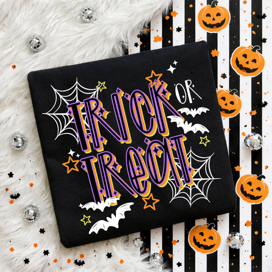 Trick Or Treat DTF Print