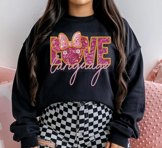Love Language DTF Print