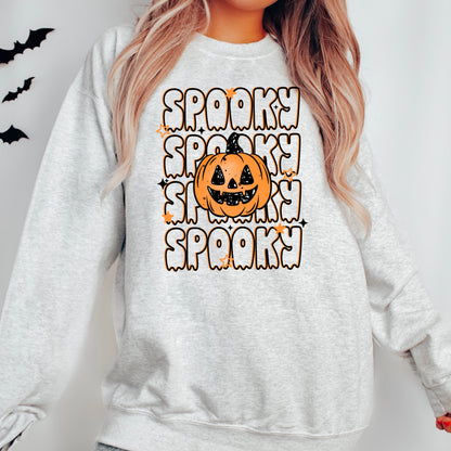 Spooky Pumpkin DTF Print