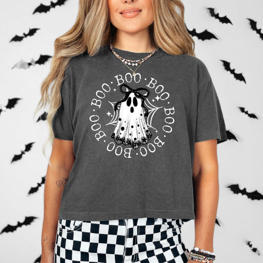 Boo Lace Ghost DTF Print