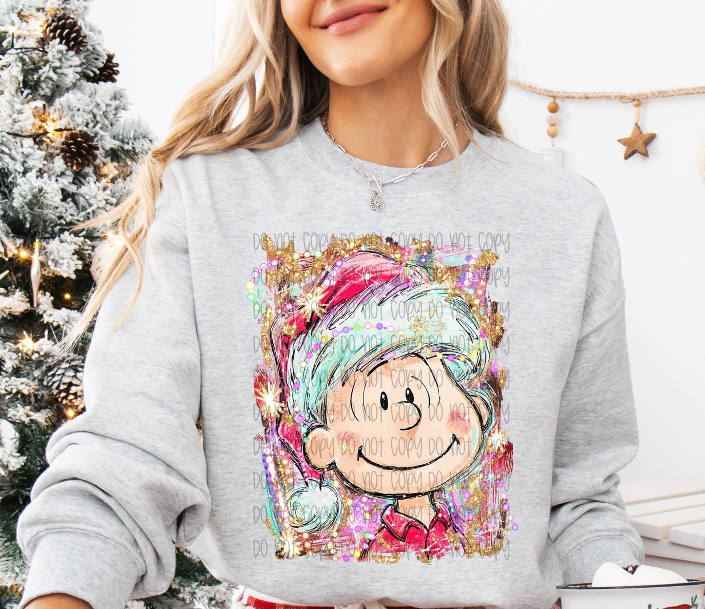 Christmas Charlie Brown DTF Print