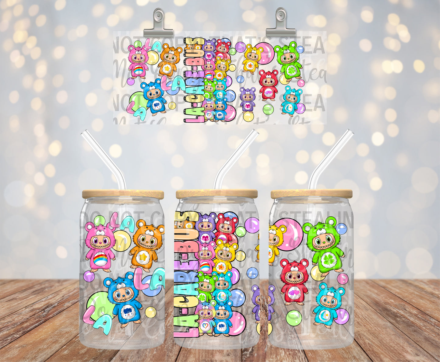 La-Care-Bu’s 16 oz Glass Wraps