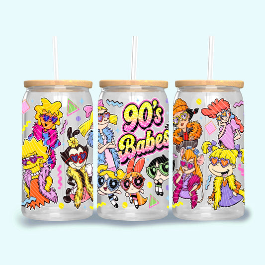 90’s Babes 16 oz Glass Wrap