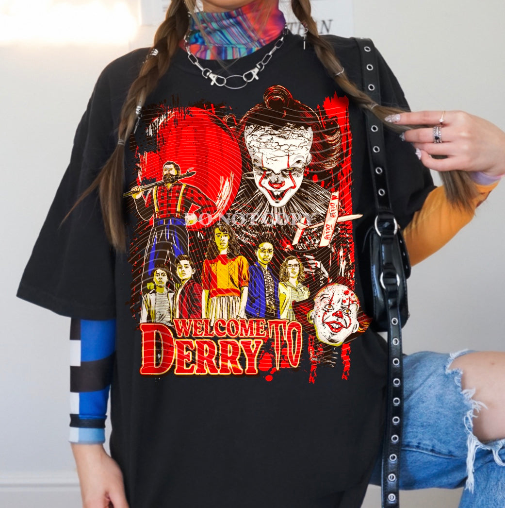Welcome To Derry DTF Prints