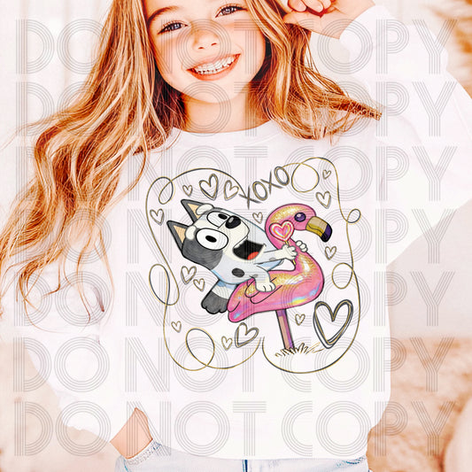 XOXO Muffin Valentine DTF Prints