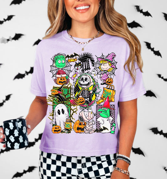 CB Green Halloween DTF Prints