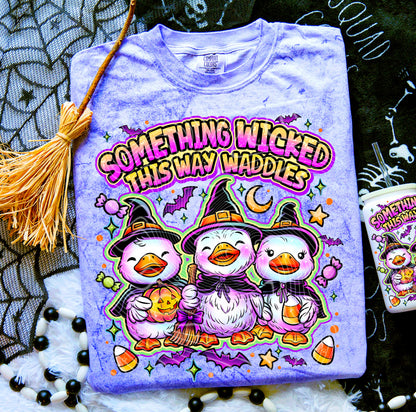 Something Wicked This Way Waddles DTF Print