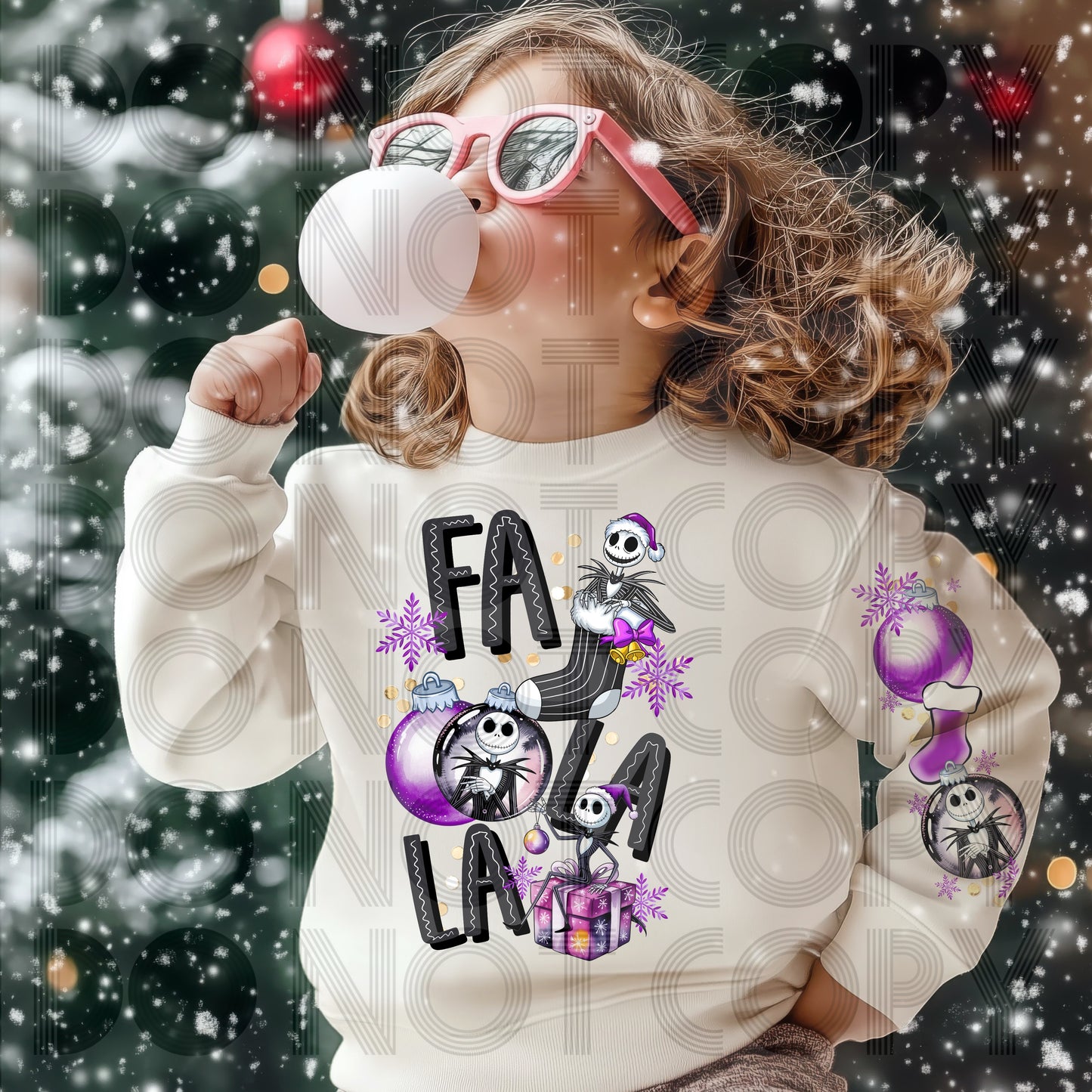 Fa La La Jack DTF Prints