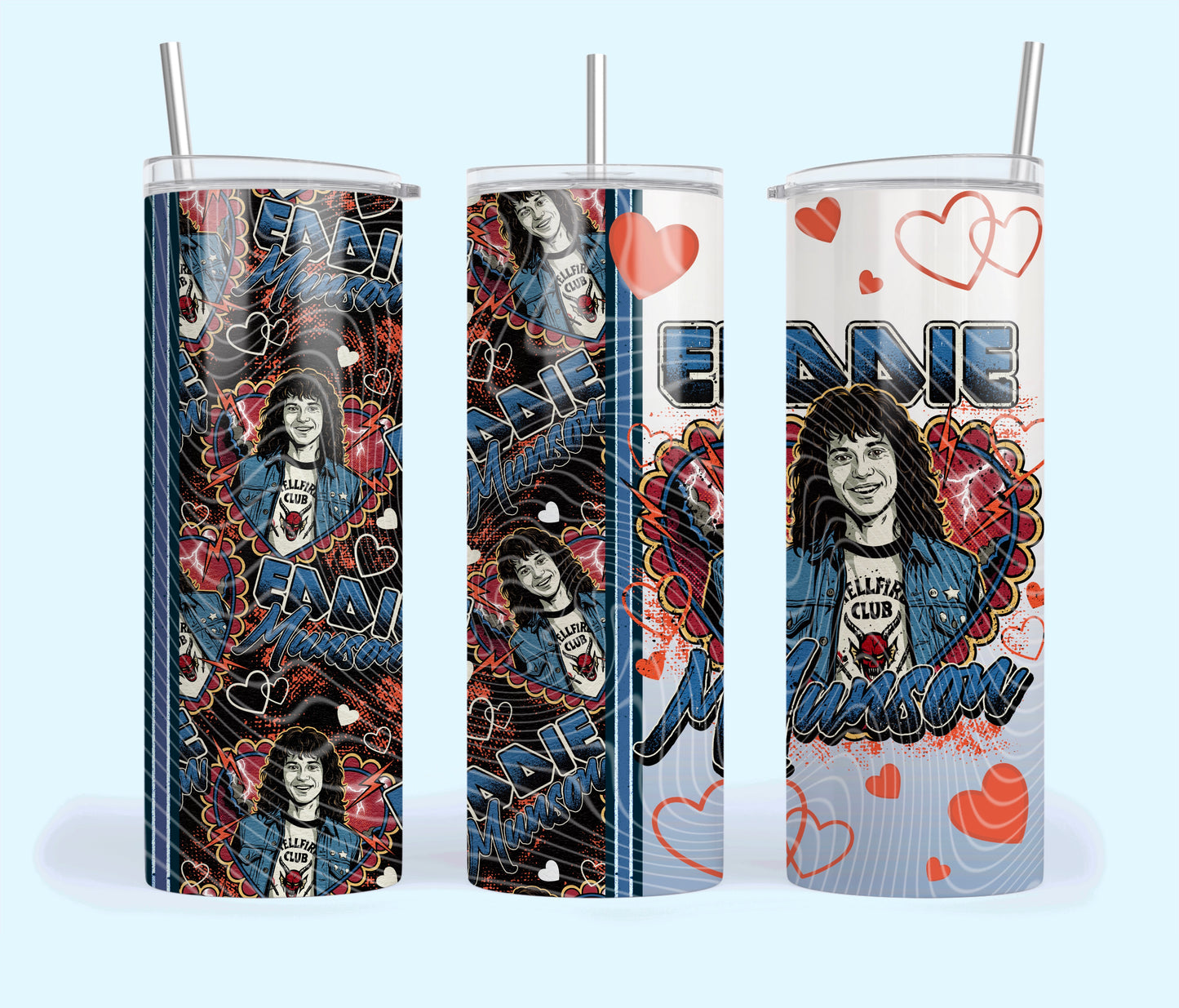 Eddie Munson Tumbler Wrap