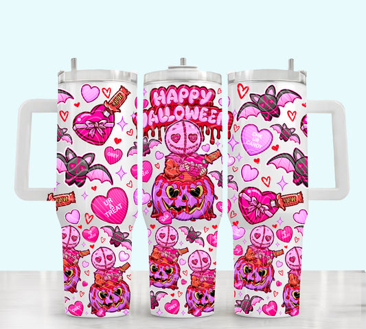 Happy Valloween 40 oz Tumbler Print